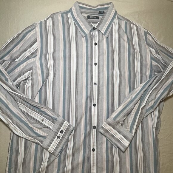 Kenneth Cole Reaction Button Down Shirt XXL - Picture 2 of 10